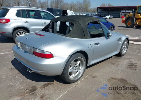 2000 BMW M from USA, damaged, VIN WBSCK9346YLC92382